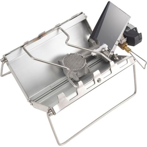 RéChaud de Camping ExtéRieur Portable Coupe-Vent Haute Puissance Cassette CuisinièRe à Gaz Accessoires Pique-Nique (1/4)