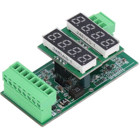 Temperaturfühler-Transmittermodul mit hochpräziser Digitalanzeige, 2xPT100 WSM03-01, ohne Ständer (1/5)
