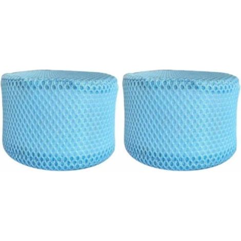 Pack de 2 filets de protection compatibles avec le filtre du spa Mspa, housse en filet pour filtre à plis de rechange Mspa 90 Label