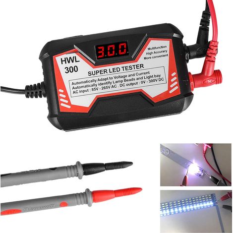 Lampe LED TV Rétroéclairage Testeur Multi-usages Bande LED Perles Outil de Test Instruments de Mesure pour Lumière LED,85‑265V