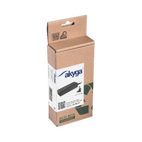 Akyga AK-ND-61 Toshiba Laptop-Netzteil 19V 2,37A 45W 5,5 x 2,5 mm Netzstecker (1/2)