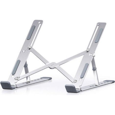 Soporte para portátil y tableta + estructura de aluminio ligera y resistente