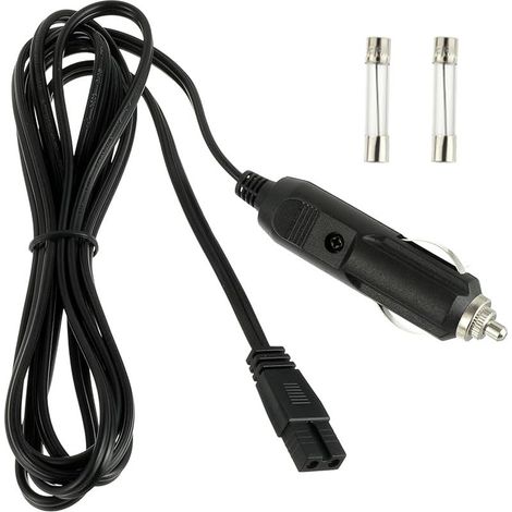 Mini Réfrigérateur pour Voiture 12V 10A DC Cordon d'alimentation pour Mobicool CoolBox, 2m Câble pour Prise Cigare (1/5)