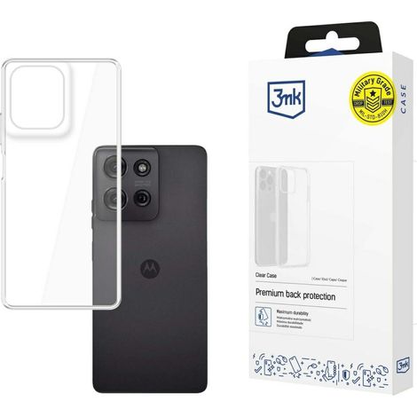 Schutzhülle für Motorola Moto G75 3MK Klarsichthülle (1/5)