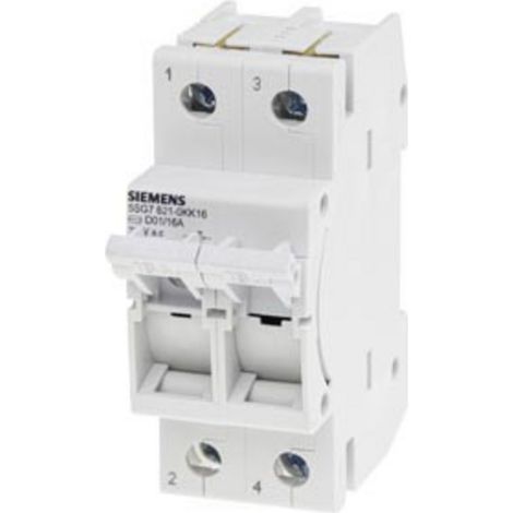 Siemens 5SG76210KK16 Sicherungslasttrennschalter Sicherungsgröße = D01 16 A 400 V 1 St. (1/2)