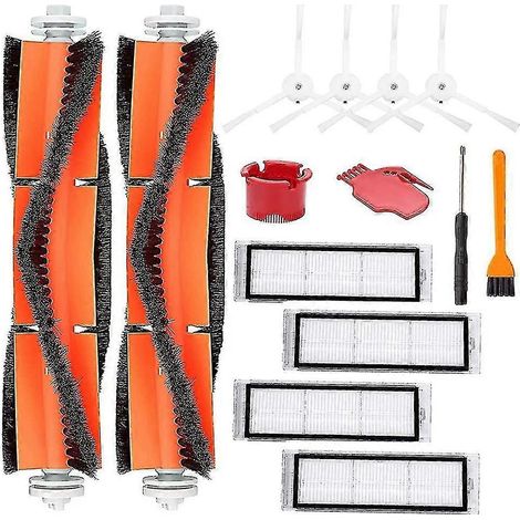 Filtre de brosse principale et latérale de rechange compatible avec les aspirateurs S5, S6 et S50 IC (1/4)