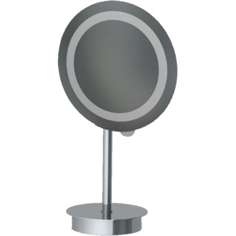 Primaster LED Stand-Kosmetikspiegel rund Badspiegel Spiegel Kosmetikspiegel (1/2)