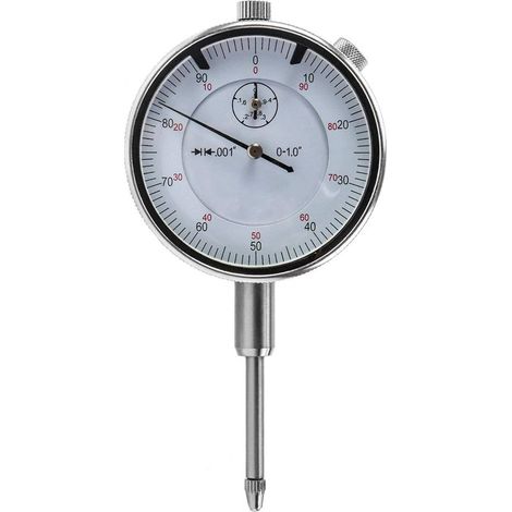 Indicador de cuadrante, calibre de medición y precisión 0,01 (1/4)