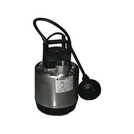 Electrobomba para aguas sucias 0.4 hp en acero inoxidable Lowara DOC 3/A