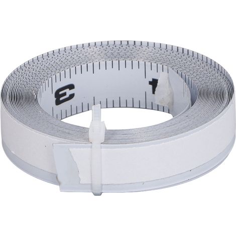 Ruban mesure autocollant acier carbone 12FT sens inverse règle établi ruban métrique (1/5)