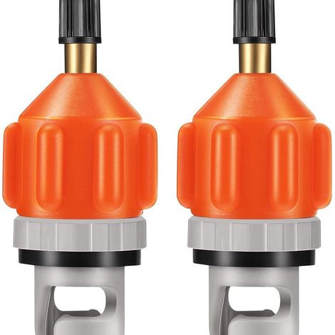 Adaptateur pour pompe de paddle gonflable - Adaptateur universel pour valve d'air standard, adaptateur de connexion pour tête de pompe pour bateaux et kayaks gonflables-AquaForge
