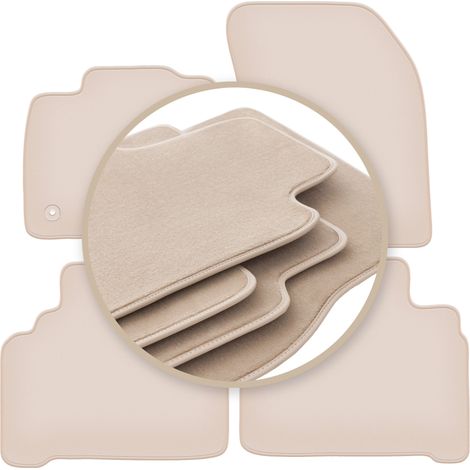 Alfombrillas PREMIUM beige para: Ford S-MAX MK2 monovolumen 2015- (1/5)
