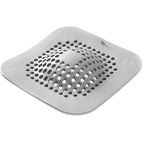 1 Couvercle de siphon, silicone, filtre anti-cheveux, pour lavabo, salle de bain (1/5)