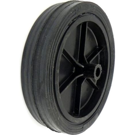 Roue Pour Tondeuse - 125 mm - Charge Max 50 kg - Roulement Glissant - Sans Boîtier - 1 Pièce