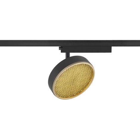 Spot ferroviaire Grip Flat 1 phase noire - 1009131