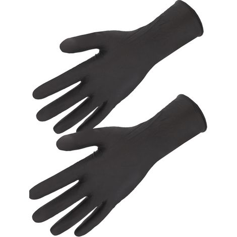 Gant nitrile à usage unique Boîte de 100 gants - SINGER - AUU5010 T8