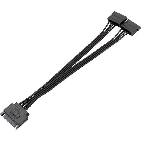 Câble SATA en fil de cuivre étamé, haute résistance à la corrosion, câble d'alimentation