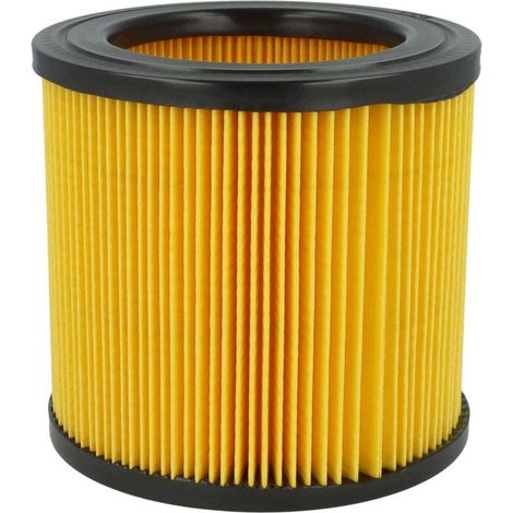 Filtre plissé compatible avec Topcraft NT0506, NT0507, NT0609 aspirateur à sec ou humide - Filtre à cartouche