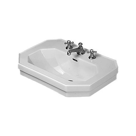 Duravit 1930 lavabo, 80x55cm, 1 trou pour robinet, Coloris: Blanc - 0438800000 (1/2)