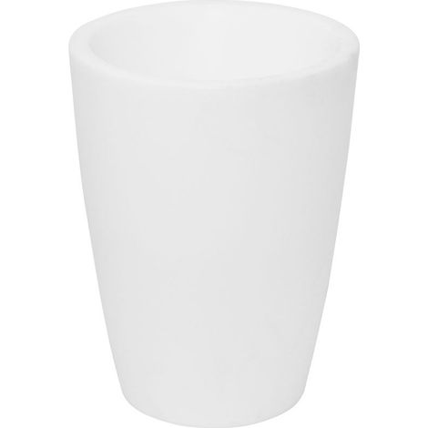 Vaso Luminoso da Giardino a LED Ø40 cm in Resina 5W Cypress Bianco Neutro (1/5)