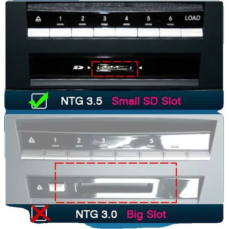 Décodeur CarPlay sans fil Android Auto, Lecture multimédia, Support de caméra, POUR NTG3.5 Benz (1/2)