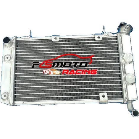 Radiador de aluminio, compatible con Suzuki LTZ400 KFX400 DVX400, mayor eficiencia de refrigeración, fácil instalación, diseño ligero. (1/5)