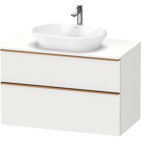 Duravit D-Neo, sous-vasque en console suspendue, 1000x664x550mm, (1/2)