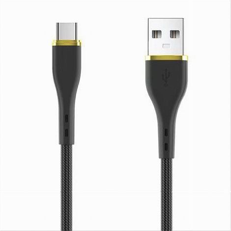MaxTech - Cavo Usb Type-c 1 Mt Supercharge Ricarica Dati 5 A Per Smartphone Tablet F-tc050 - (1/4)
