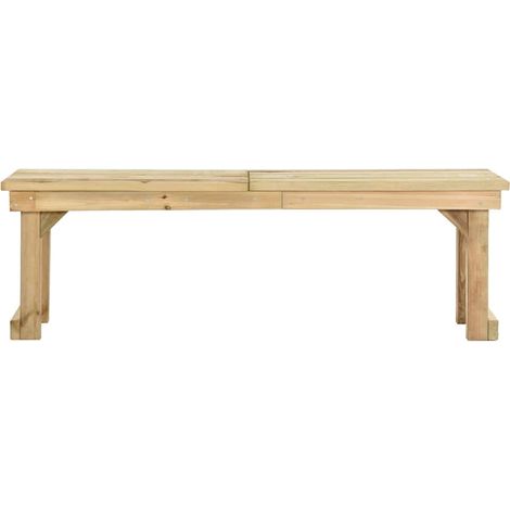 Maison Exclusive - Panchina da Giardino 140 cm in Legno di Pino Impregnato (1/5)