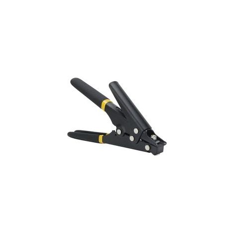 Pistolet à Attache de Câble, Pince Serrant avec Tension Réglable pour Fixer et Couper Les Liens en Nylon, Travaux électriques, Construction de Bâtiments (Le Noir) (1/5)