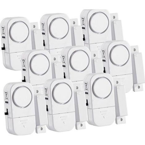 9 mini-alarmes pour portes et fenêtres (1/4)