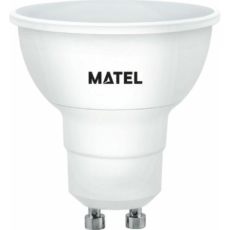 Bombilla LED Dicróica 120º 3 Intensidades GU10 5W Fría Matel (1/4)