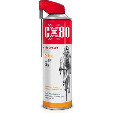 Lubricante para cadena CX80 SECO 150ML - lubricante seco PARA protector de cadena de bicicleta plus