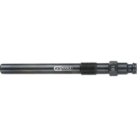 KS Tools - Adaptateur pour bougies de préchauffage, M10x1,0 avec filetage extérieur, longueur 99 mm - 150.3676