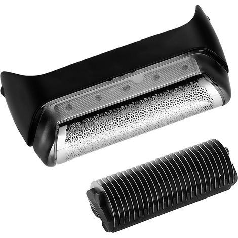 Replacement Head for Men's Shaver, Replacement for Electric Shaver Compatible with Series 10B / 20B 1 190 180 170, Stainless Steel Precision Shaving Grille Quick Installation (2) (1/5)