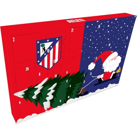Calendario de adviento navideno del atletico de madrid 24 sorpresas (1/2)