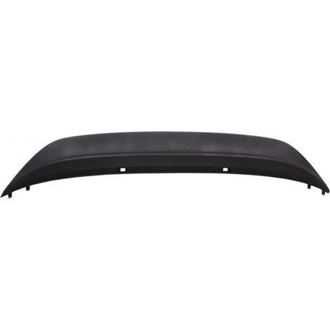 Spoiler de pare-choc arrière noir Volkswagen Golf Sportsvan depuis 2014