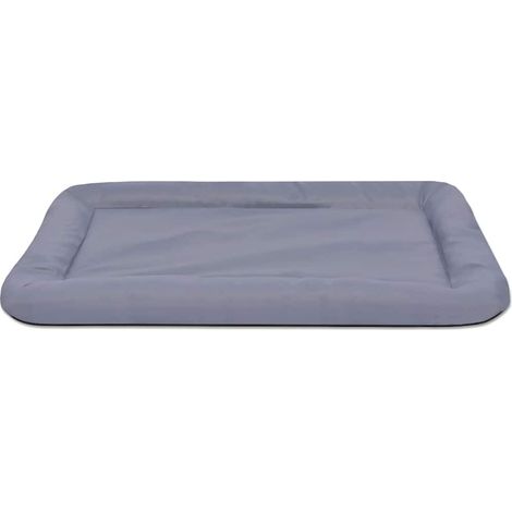 vidaXL Colchón para perro tamaño L gris (1/2)