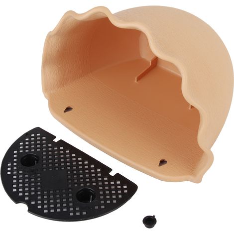 Grande vaso da fiori in plastica da appendere – da parete – per balcone – decorazione per giardino