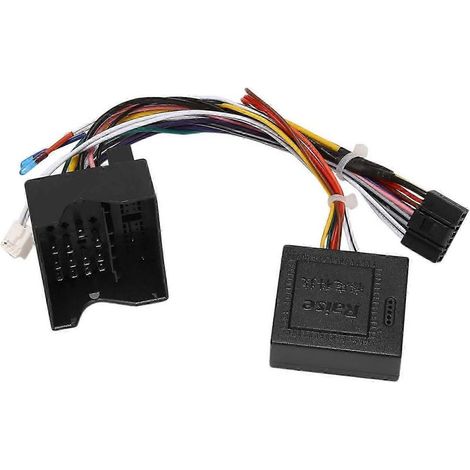 Adaptateur de faisceau d'alimentation Android 16 broches compatible avec les systèmes audio de voiture Mondeo/Focus + boîtier CAN bus (1/5)