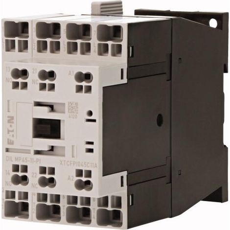 Contacteur puissance 4 AC 1: 45 A 1F1O 230V 50Hz 240V 60Hz Bornes Push In 000199304 EATON DILMP45 11(230V50HZ,240V60) PI