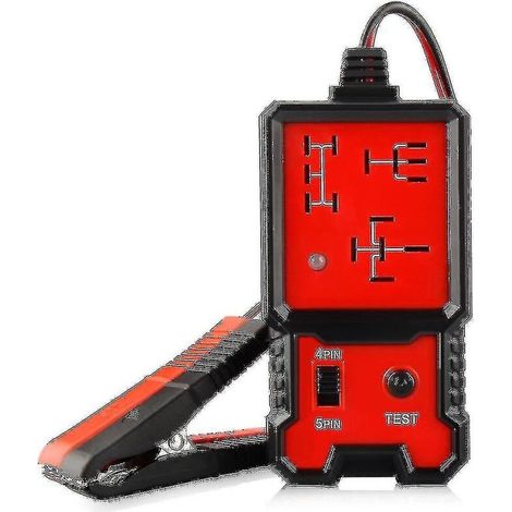 12-V-Kfz-Relaisprüfer, elektronischer Relaisprüfer, allgemeiner Kfz-Batterieprüfer, Lichtmaschinenanalysator – Crezuo