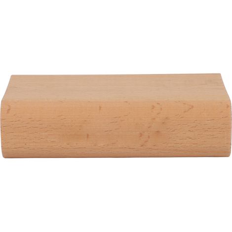 Bloc de ponçage courbé en bois pour le nivellement des frettes de guitare (14 et 15 pouces) (1/5)