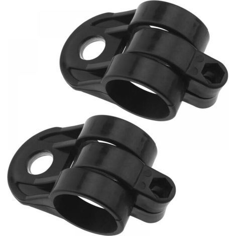 Pack of 2 Brush Cutter Hooks - 26mm Shank - for Side Strimmers and Lawn Mowers - Plastic Hook - Garden Power Tool Accessories (1/5)