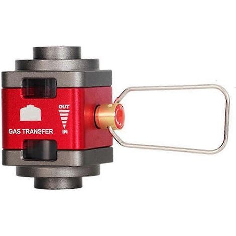 Convertisseur de réservoir de gaz visuel pour le camping en plein air, adaptateur de remplissage de gaz, collection d'adaptateurs de gaz, valve, édition 0822 (1/5)