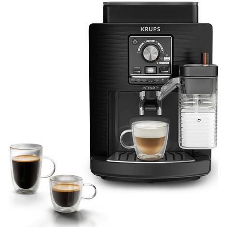 Kaffeemaschine mit Mahlwerk Krups Intensity Lait EA5028