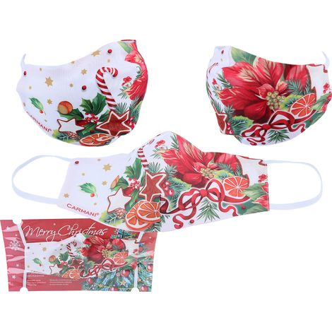 Maschera protettiva Decorazione natalizia Motivi natalizi PER IL VISO CASA (1/2)