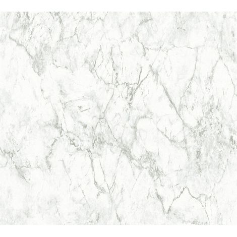 Papier peint marbre, blanc beige 361573 (1/5)