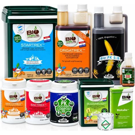BioTabs 9-Teiliges Dünger Set XXL – Organischer Dünger Komplettset (1/5)