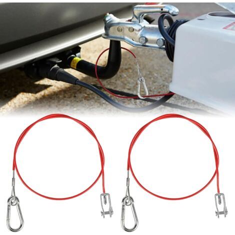 Lot de 2 cordes de traction pour caravane (1/5)